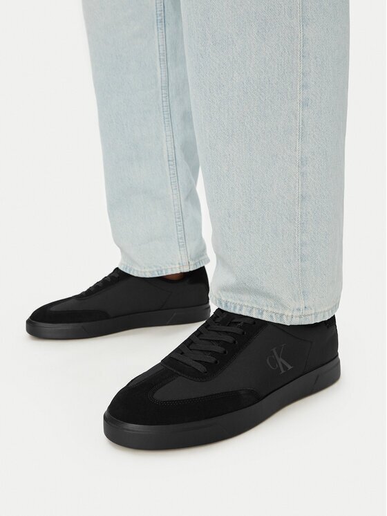 CALVIN KLEIN Сникърси Low Prof Cupsole Wt Ny-Su HM0HM02202 Черен