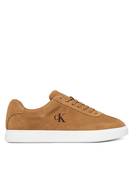 CALVIN KLEIN Сникърси Low Prof Cupsole Wt Su HM0HM02201 Светлокафяв