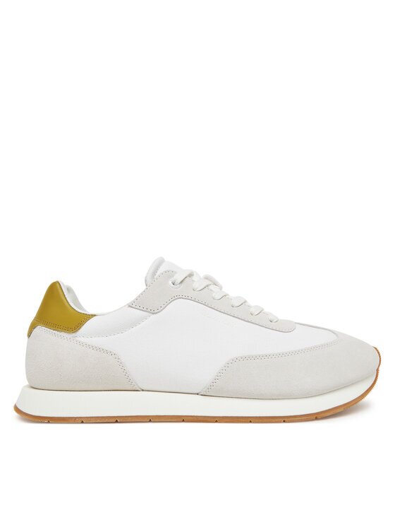 CALVIN KLEIN Сникърси Low Prof Runn Laceup Cv Mix HM0HM01723 Бял