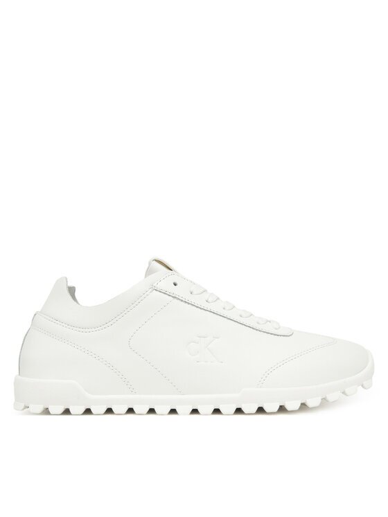 CALVIN KLEIN Сникърси Low Profile Runner Lth Mg YW0YW02049 Бял