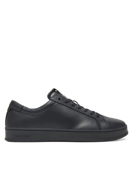 CALVIN KLEIN Сникърси Low Top Lace Up Lth HM0HM01971 Черен