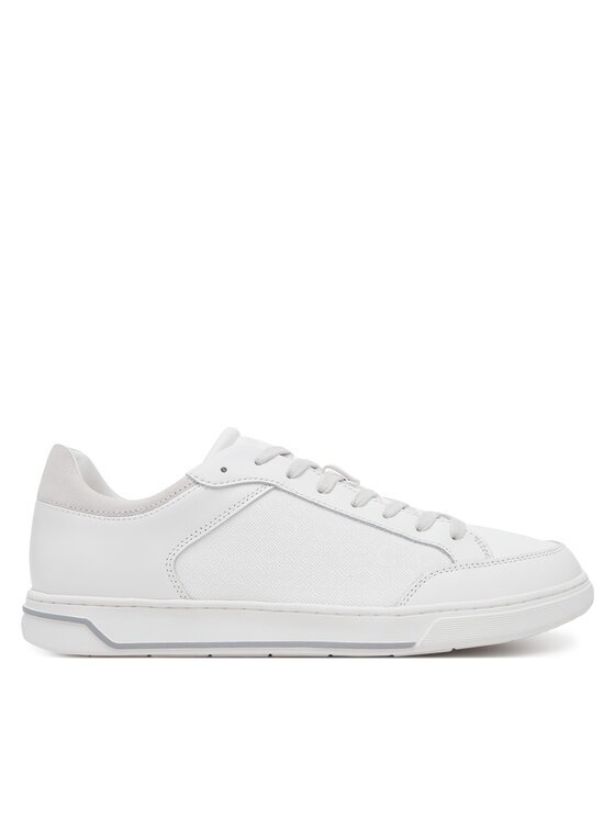 CALVIN KLEIN Сникърси Low Top Lace Up Lth Mono HM0HM01756 Бял