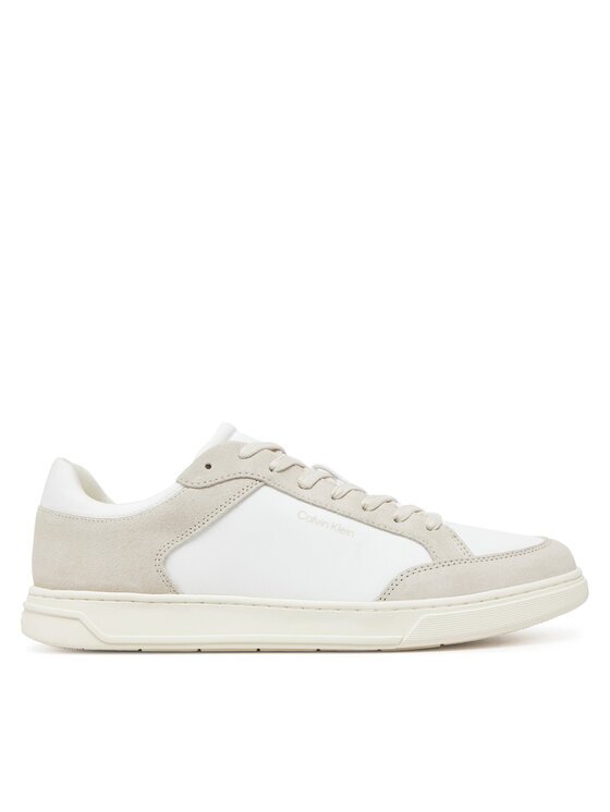 CALVIN KLEIN Сникърси Low Top Lace Up Repreve Mix HM0HM01802 Бял