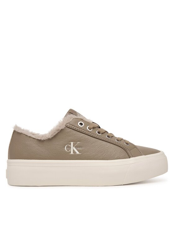 CALVIN KLEIN Сникърси Vulc Flatf Laceup Lth Fur HW0HW03235