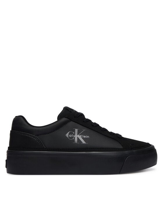 CALVIN KLEIN Сникърси Vulc Flatf Laceup Ny-Su HW0HW03086 Черен