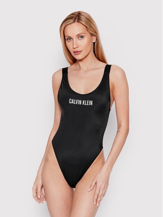 Calvin Klein Swimwear Бански костюм Scoop KW0KW01599