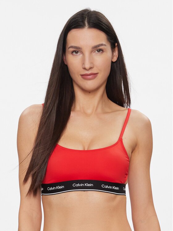 Calvin Klein Swimwear Горнище на бански KW0KW02425
