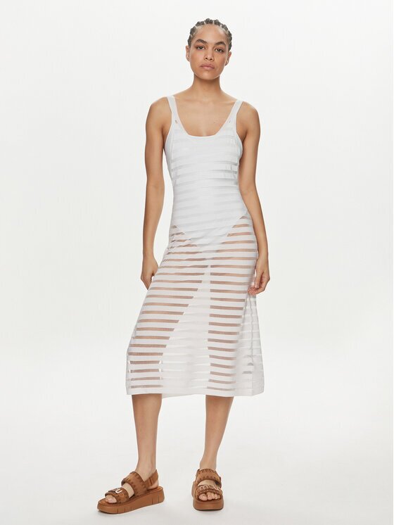 Calvin Klein Swimwear Плажна рокля KW0KW02464 Regular Fit