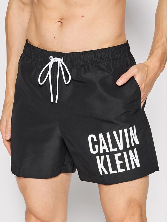 Calvin Klein Swimwear Плувни шорти Medium KM0KM00739 Regular Fit