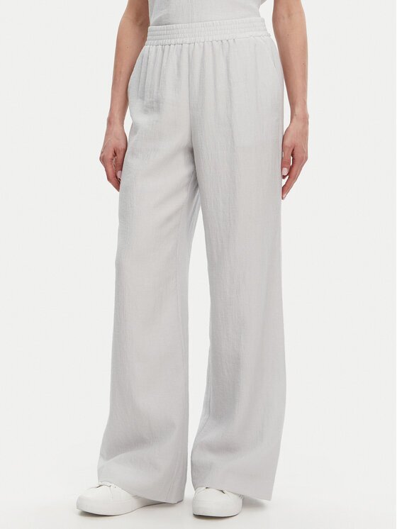 CALVIN KLEIN Текстилни панталони K20K208173 Светлосиньо Regular Fit