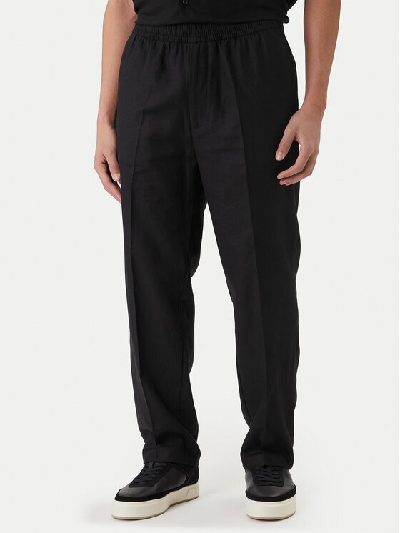 CALVIN KLEIN Текстилни панталони LV04LF619G Straight Fit