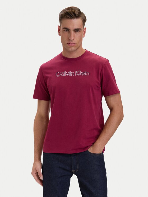 CALVIN KLEIN Тишърт 30s Logo Graphic LV04LH800G Regular Fit