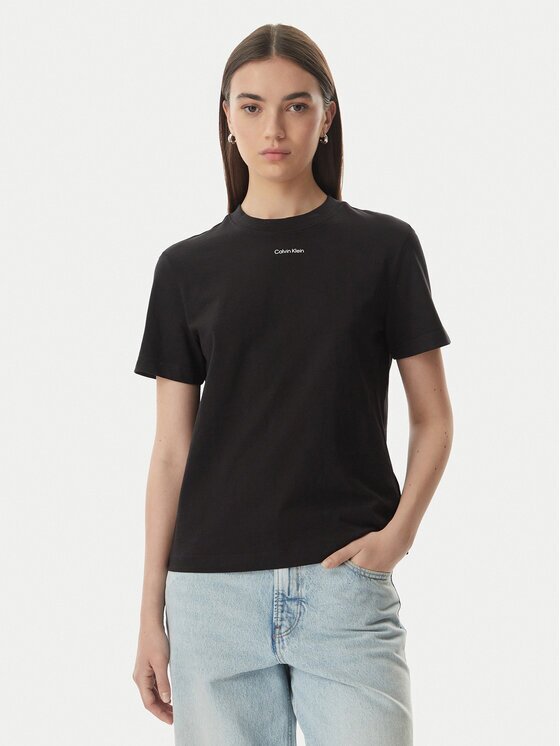 CALVIN KLEIN Тишърт 20s Classic Logo LV147C857G Regular Fit
