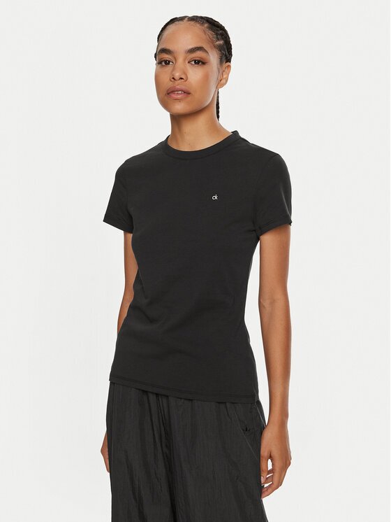 CALVIN KLEIN Тишърт Emb Graphic K20K208061 Slim Fit