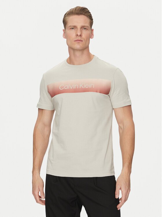 CALVIN KLEIN Тишърт Linear Ombre K10K114163 Regular Fit