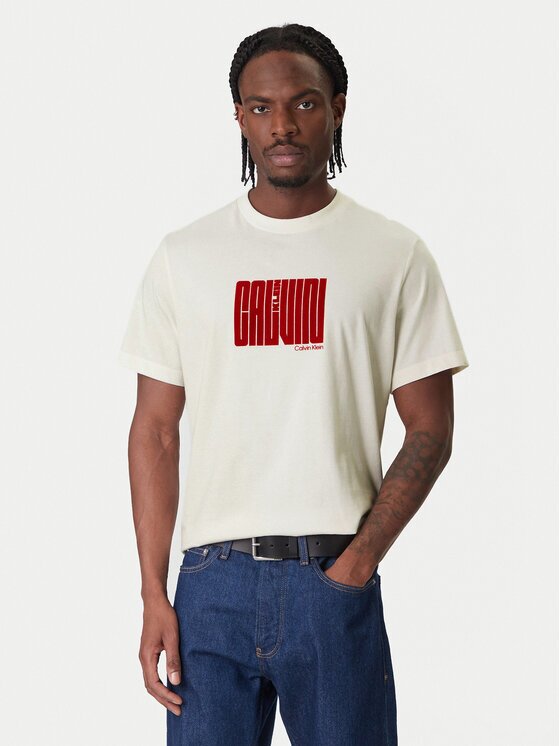 CALVIN KLEIN Тишърт Maze Graphic LV04RE832G Regular Fit