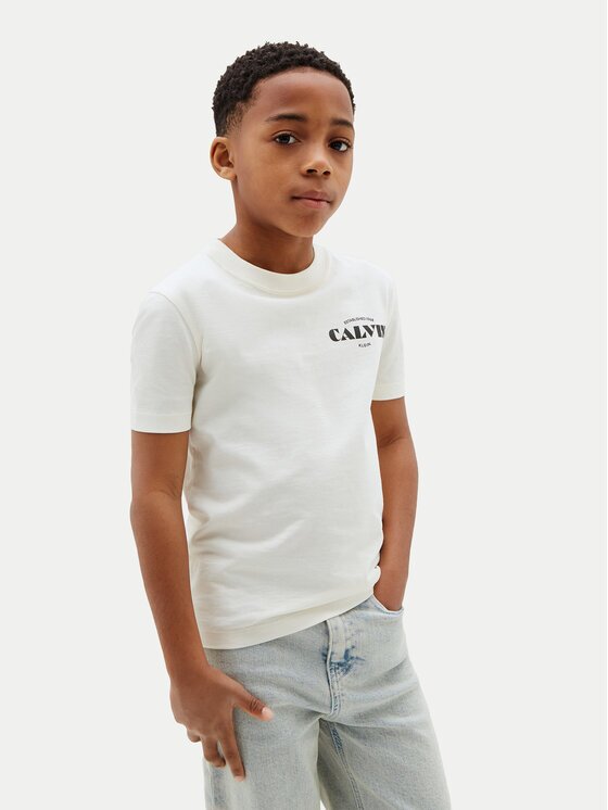 CALVIN KLEIN Тишърт Small Chest LVCKTJA40B Regular Fit