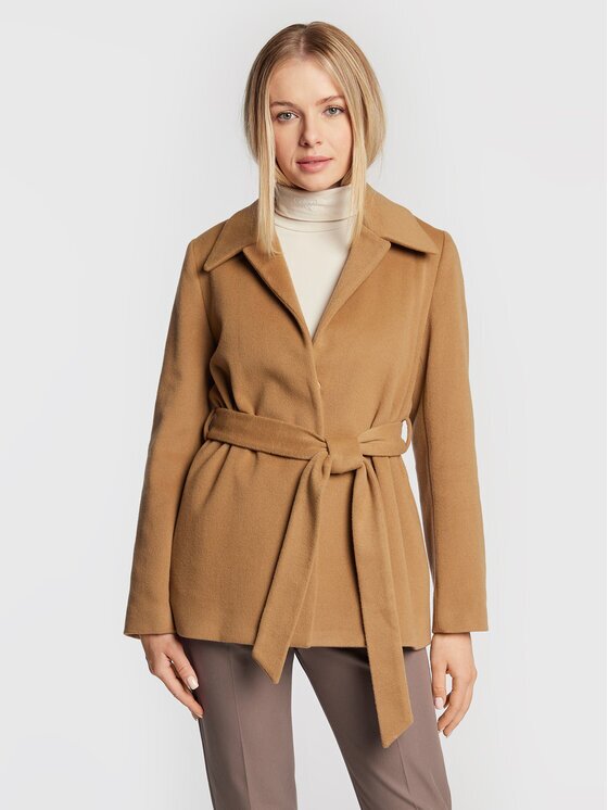 CALVIN KLEIN Вълнено палто K20K204154 Regular Fit