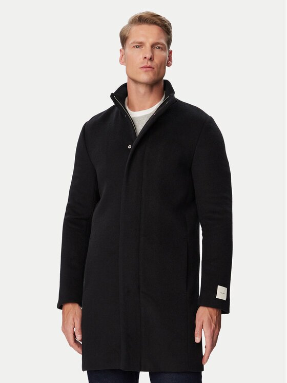 CALVIN KLEIN Вълнено палто LV04LD457G Regular Fit