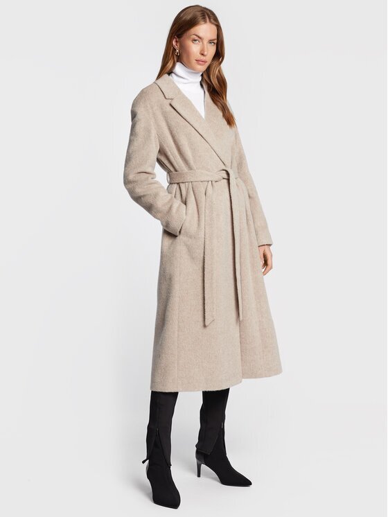 CALVIN KLEIN Вълнено палто Wrap K20K204951 Regular Fit
