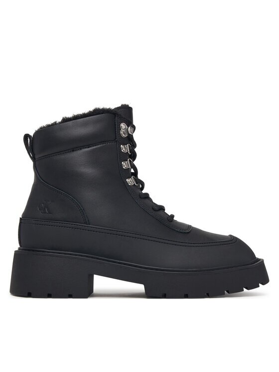CALVIN KLEIN Зимни обувки Chunky Hiking Lup Boot Lth Wl Em HW0HW03204