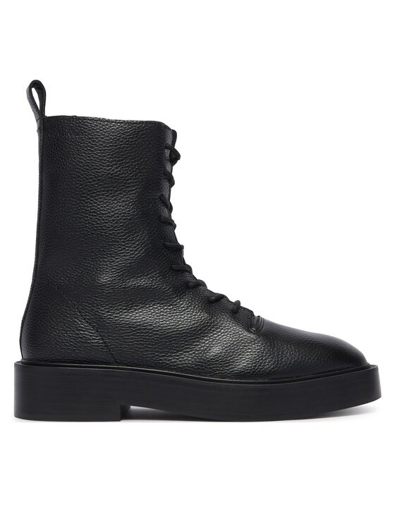 CALVIN KLEIN Зимни обувки Conc Welt Lace Up Boot Lth HW0HW03209