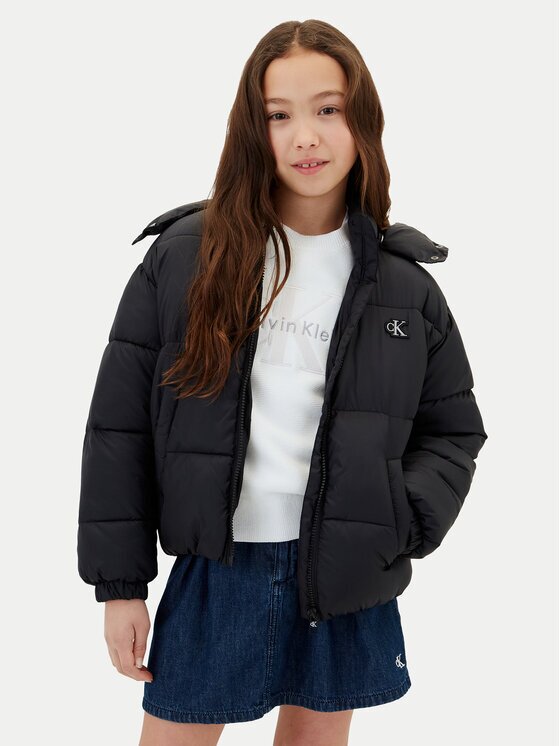 CALVIN KLEIN Зимно яке LVCKTJM02G Regular Fit