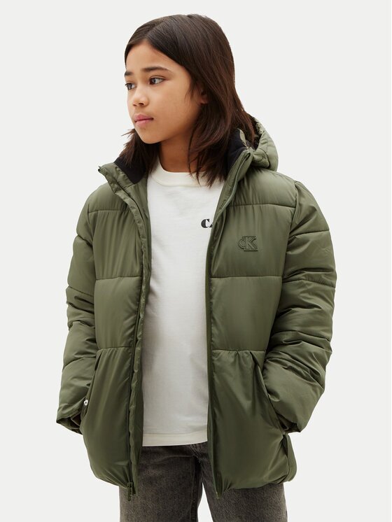 CALVIN KLEIN Зимно яке LVCKTJM16B Regular Fit