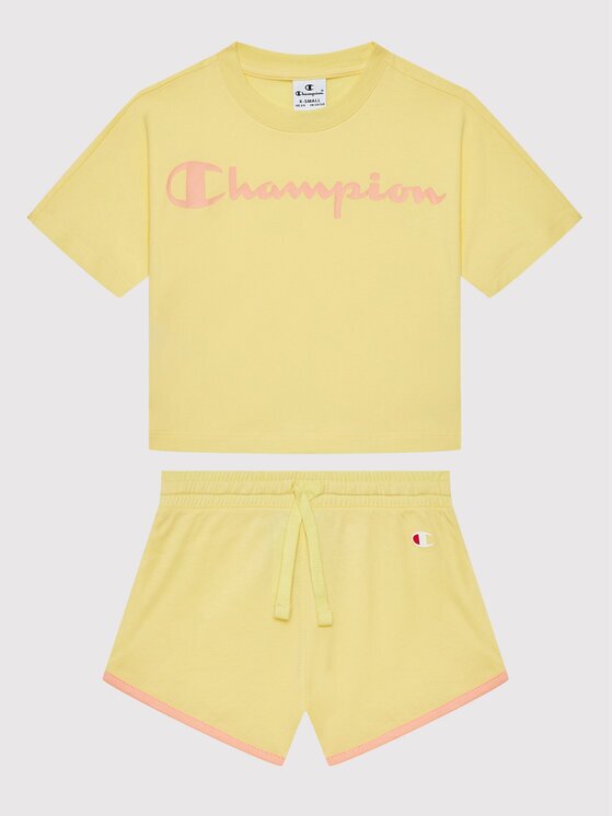 Champion Комплект тишърт и спортни шорти 404319 Custom Fit
