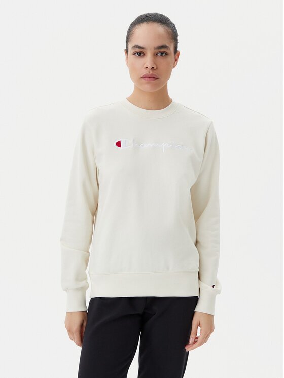 Champion Суитшърт 117752 Екрю Regular Fit