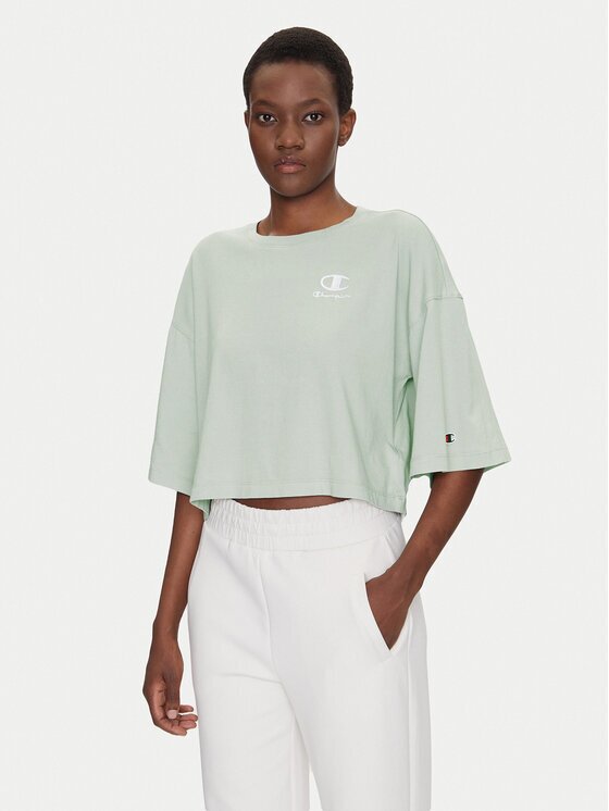 Champion Тишърт Icons Washed Look 118023 Loose Fit