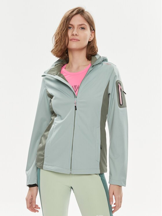 CMP Яке за дъжд 39A5016 Светлосиньо Regular Fit