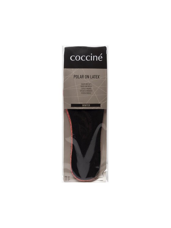 Coccine Стелки Polar On Latex 665/18/AZ Черен