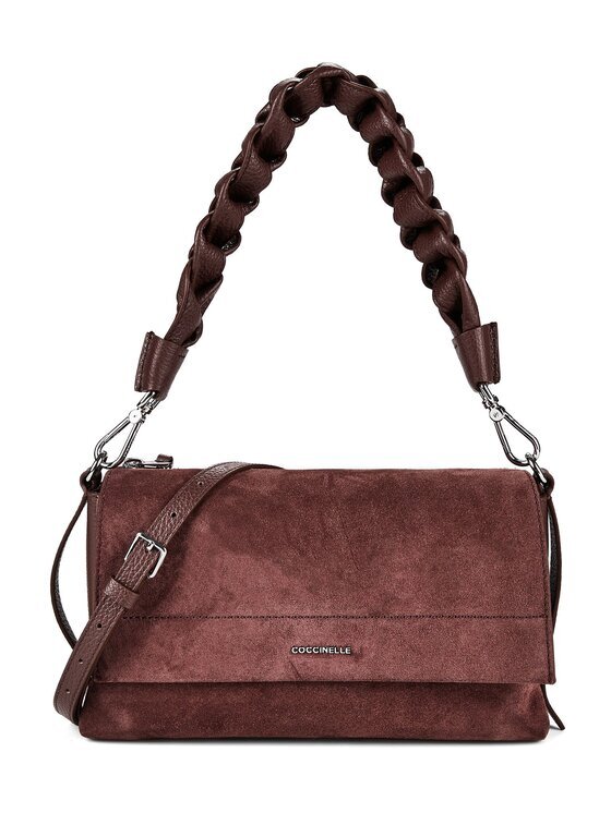 COCCINELLE Дамска чанта P6P Boheme Suede Bimaterial E1 P6P 12 01 01 Бордо