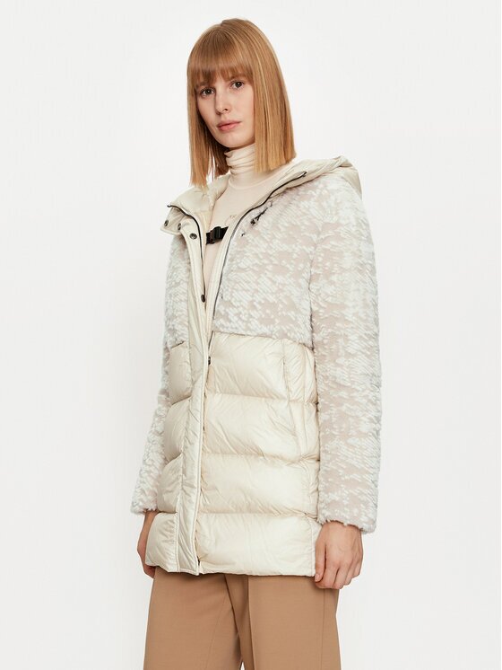 Colmar Пухено яке 2255 8YM Екрю Regular Fit
