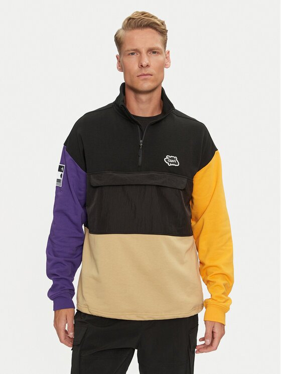 Colourwear Суитшърт Bloc Half Zip 70102538 Regular Fit