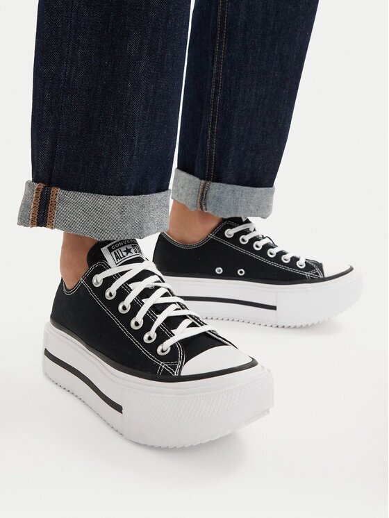 Converse Кецове Chuck Taylor All Star Lift Double Stack Platform A15490C Черен