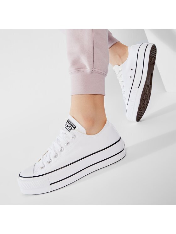 Converse Кецове Chuck Taylor All Star Lift Ox 560251C Бял