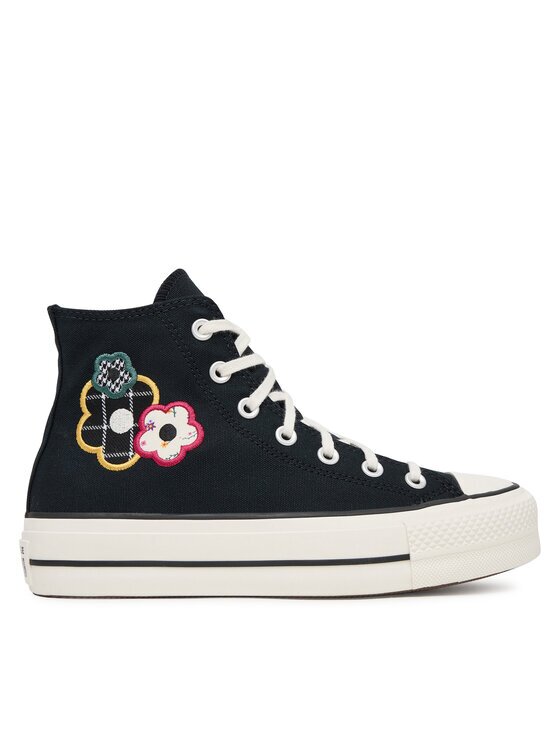 Converse Кецове Chuck Taylor All Star Lift Platform Floral Patchwork A15534C