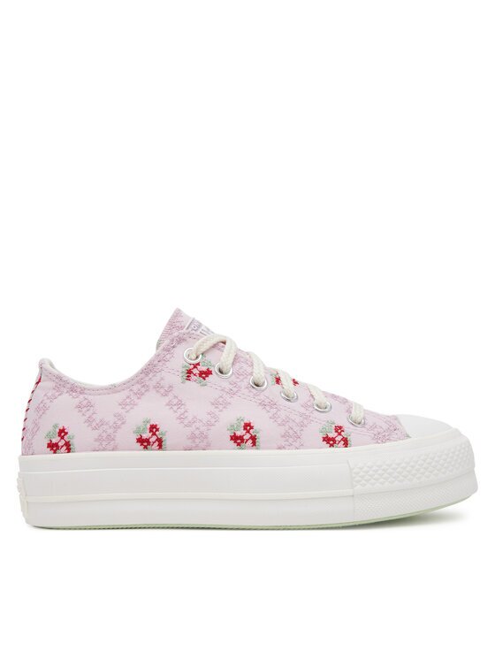 Converse Кецове Chuck Taylor All Star Lift Platform Rose Cross Stitch A13659C