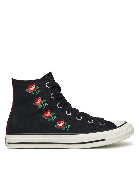 Converse Кецове Chuck Taylor All Star Rose Cross Stitch A13657C