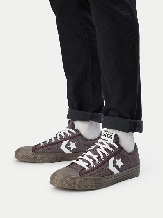 Converse Кецове Star Player 76 Tough Textures A12713C Кафяв
