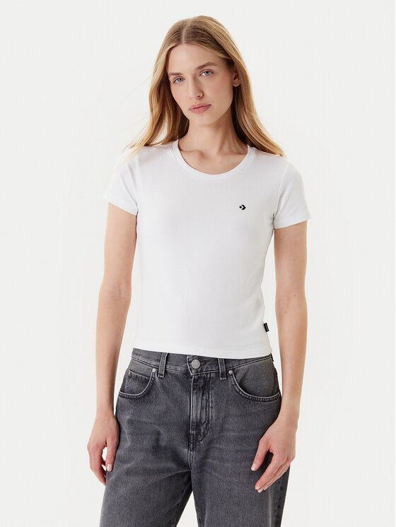 Converse Тишърт 10027252-A01 Slim Fit