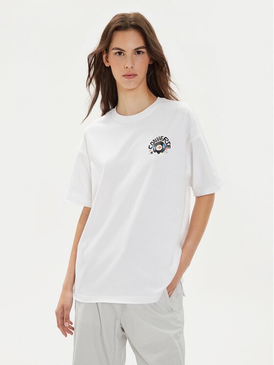 Converse Тишърт W Festival Music Girl Tee 10026373-A03 Regular Fit