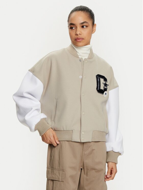 Converse Яке бомбър Retro Varsity 10026772-A01 Relaxed Fit