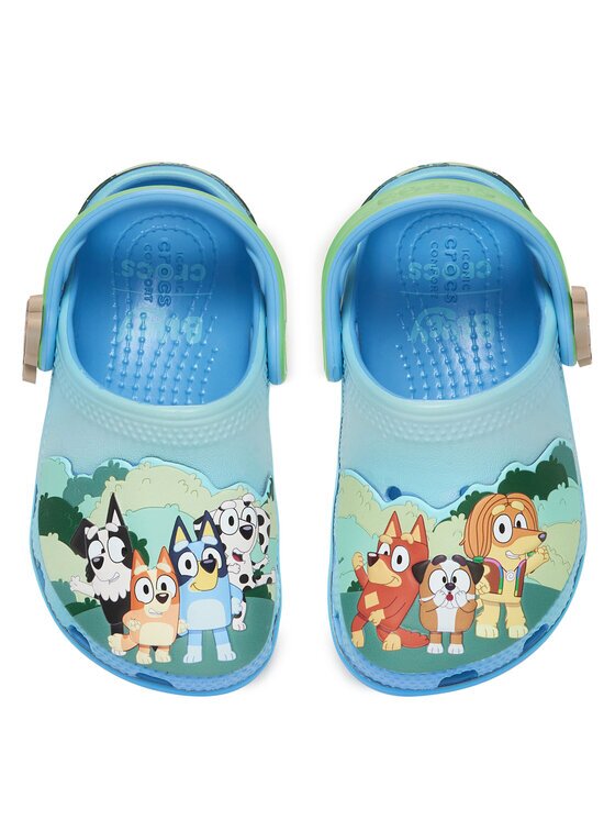 Crocs Чехли Bluey Multi Cls Clg T 212369