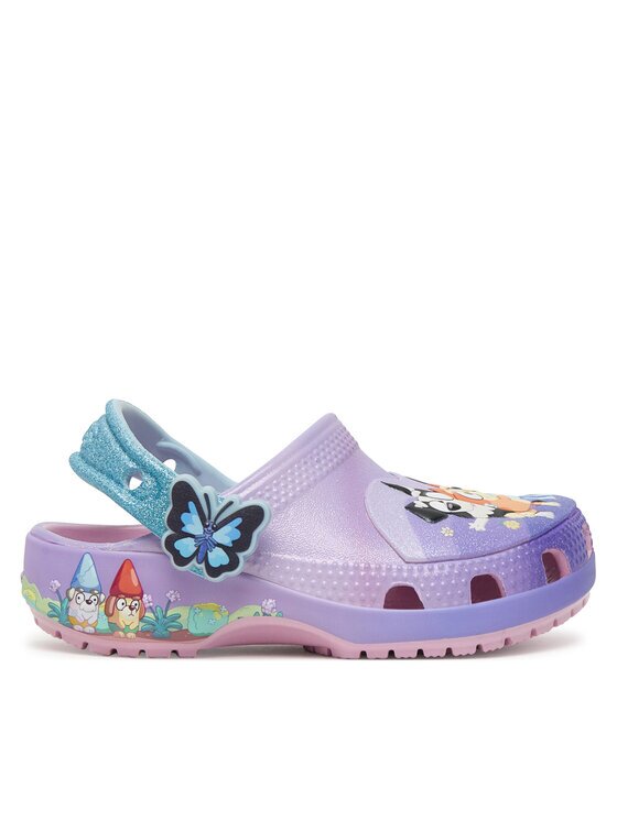 Crocs Чехли Bluey Multi Pink Cls Clg T 212370