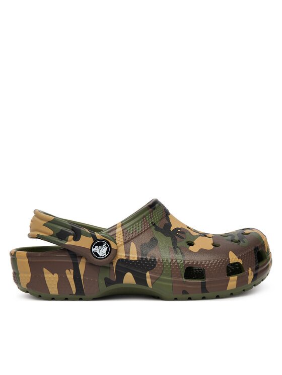 Crocs Чехли Classic Camouflage Clog 211879