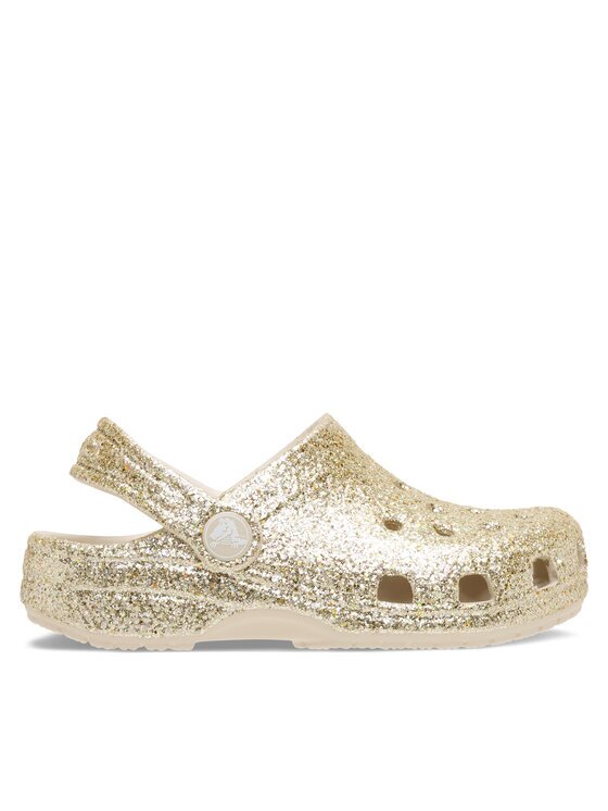 Crocs Чехли Classic Chunky Glitter Clog K 211939