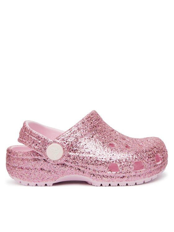 Crocs Чехли Classic Chunky Glitter Clog T 211940